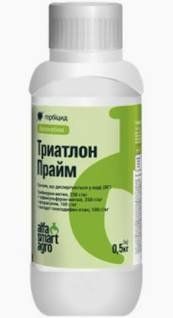ТРИАТЛОН ПРАЙМ(Трибенурон-метил (250 г/кг), тифенсульфурон-метил (250 г/кг), флорасулам (100 г/кг), ізоксадифен-етил (100 г/кг))  Інноваційний Гербіцид для Зернових Культур